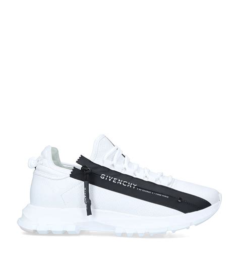 givenchy all white leather sneakers|Givenchy white high top sneakers.